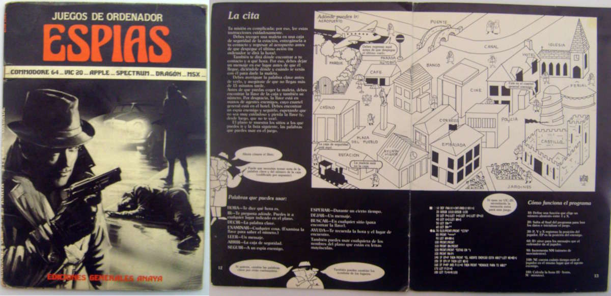 Juegos de ordenador: Espías, cover and listing