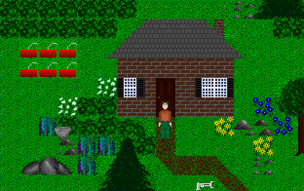 Screenshot of the Game-Maker sample game